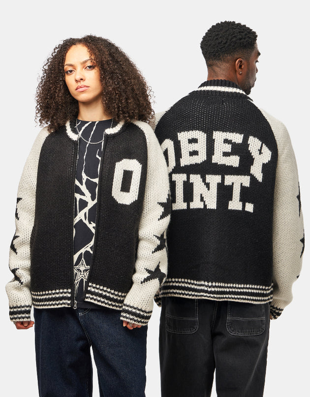 Obey Int. Cowichan Sweater - Black