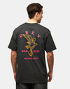 Obey Bad Ideas Eagle T-Shirt - Vintage Black