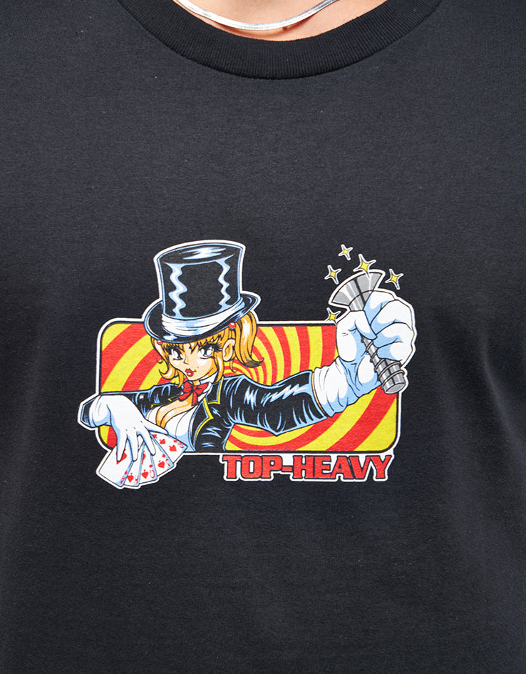 Top Heavy EXCLUSIVE Sleight of Hand T-Shirt - Black