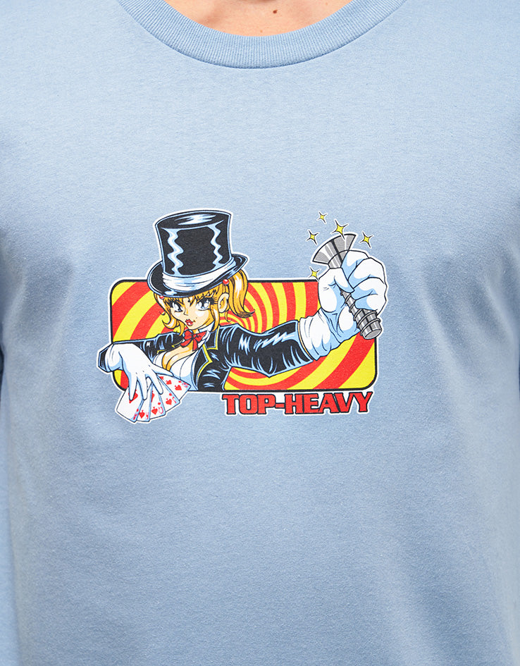 Top Heavy EXCLUSIVE Sleight of Hand T-Shirt - Slate
