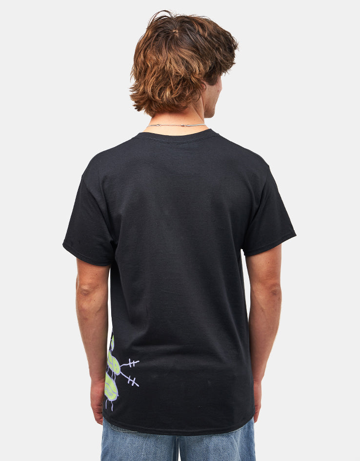 Top Heavy EXCLUSIVE Bugged Out T-Shirt - Black