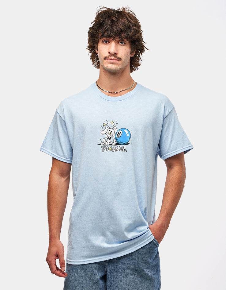 Top Heavy EXCLUSIVE Dog Daze T-Shirt - Light Blue