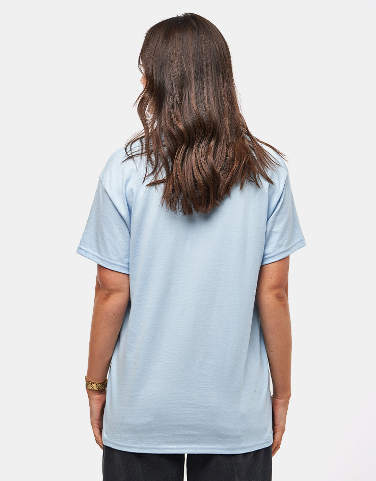 Top Heavy EXCLUSIVE Dog Daze T-Shirt - Light Blue