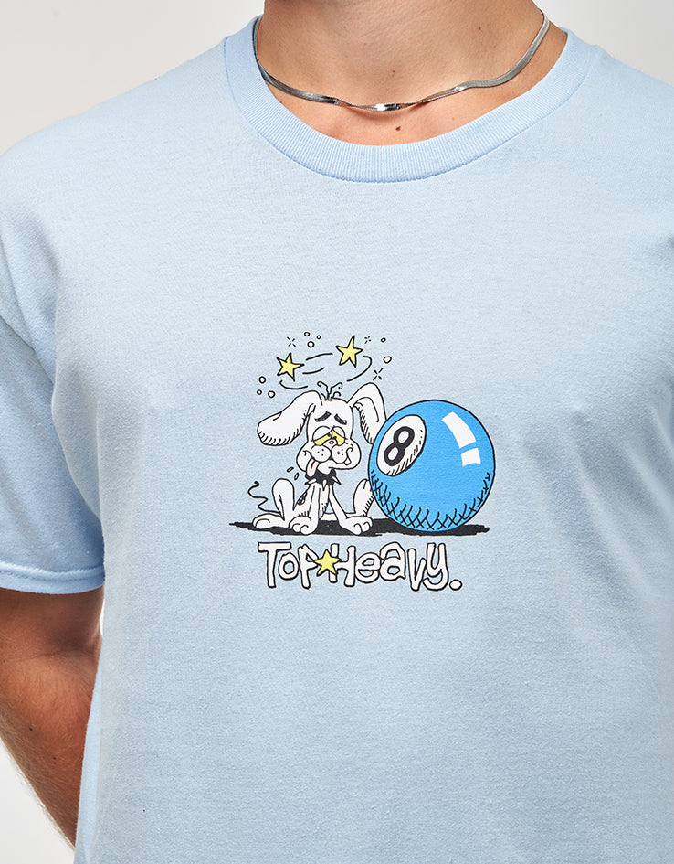 Top Heavy EXCLUSIVE Dog Daze T-Shirt - Light Blue