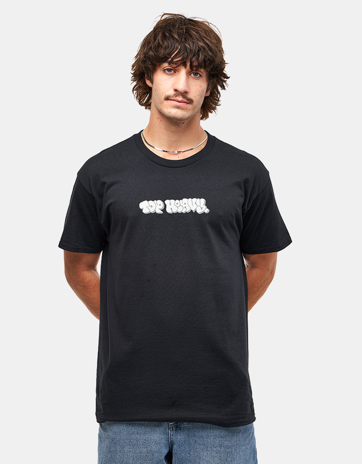 Top Heavy EXCLUSIVE OG Throwie T-Shirt - Black/Light Grey/Dark Grey
