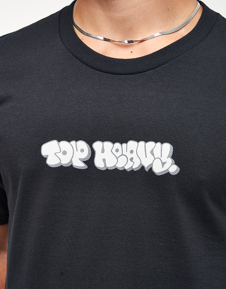 Top Heavy EXCLUSIVE OG Throwie T-Shirt - Black/Light Grey/Dark Grey