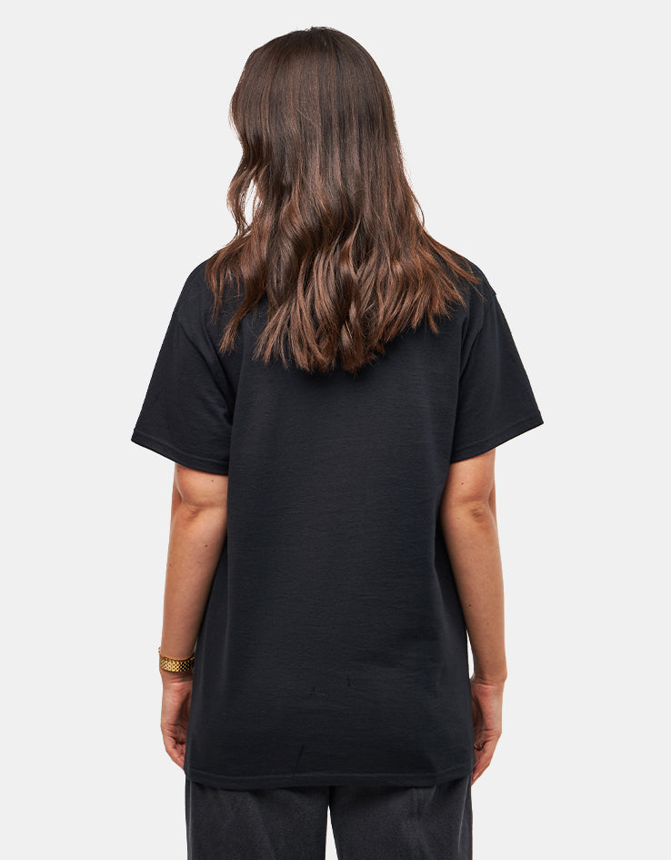 Top Heavy EXCLUSIVE OG Throwie T-Shirt - Black/Light Grey/Dark Grey