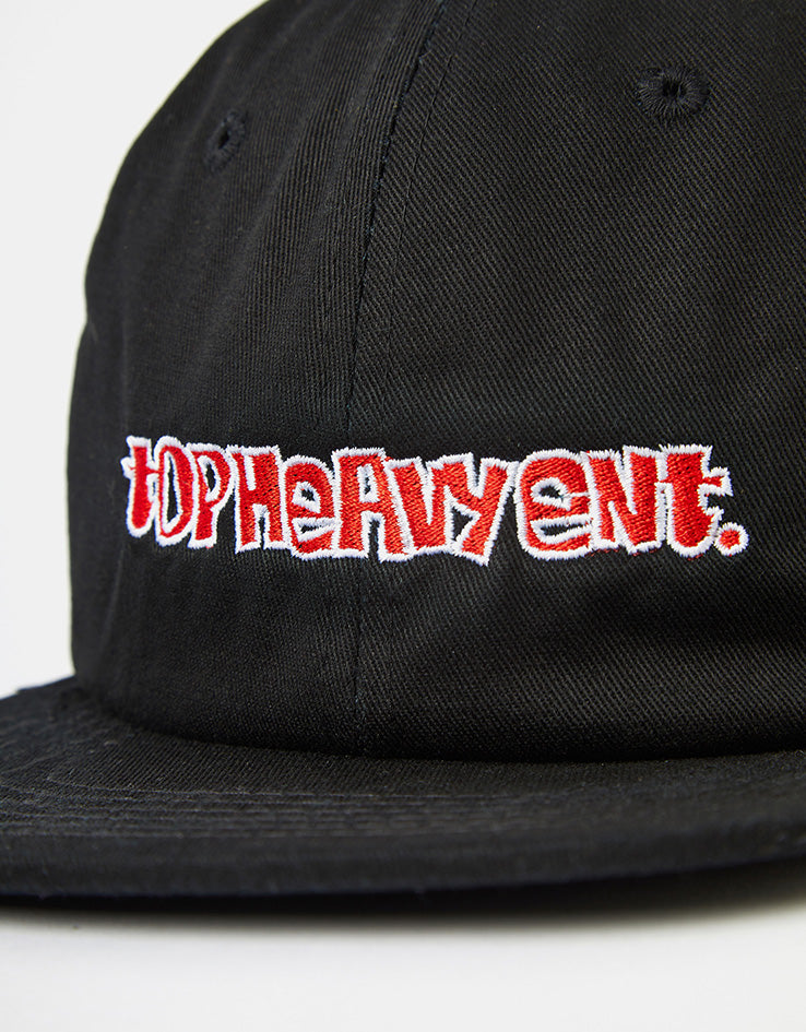 Top Heavy EXCLUSIVE Bruv Cap - Black