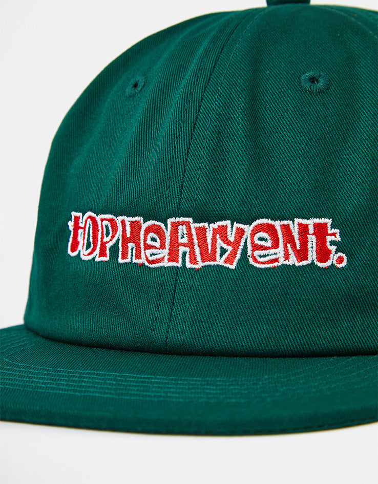Top Heavy EXCLUSIVE Bruv Cap - Forest Green