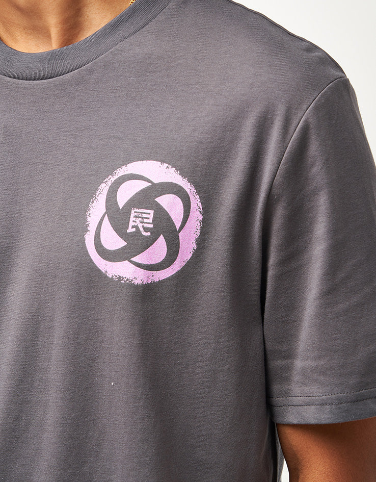 Route One Night Cruisin' Organic T-Shirt - Anthracite