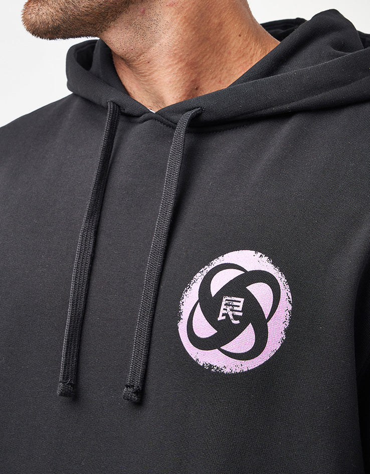 Route One Night Cruisin' Heavyweight Hoodie - Black