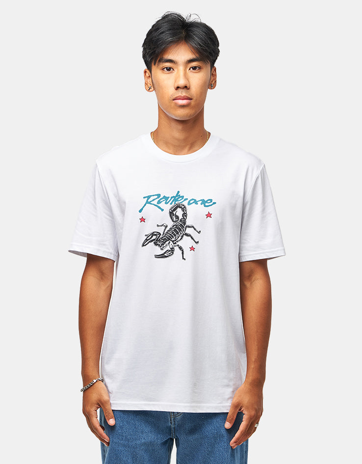 Route One Scorpion Organic T-Shirt - White
