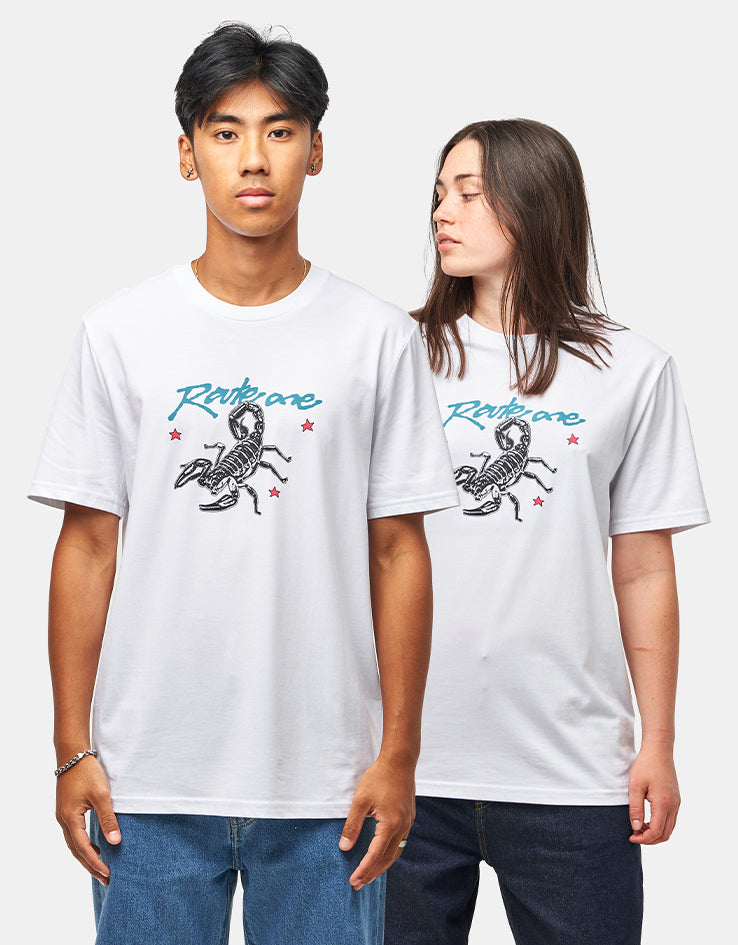 Route One Scorpion Organic T-Shirt - White