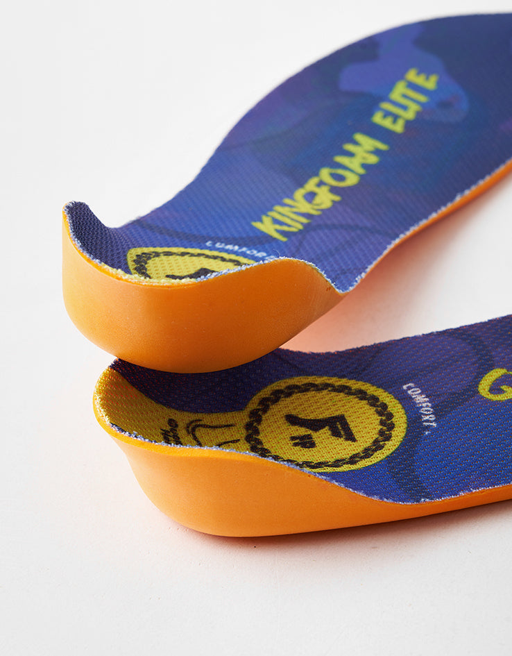 Footprint Kingfoam Elite Quantum Heel Sports Gel Mid 5-7mm Insoles