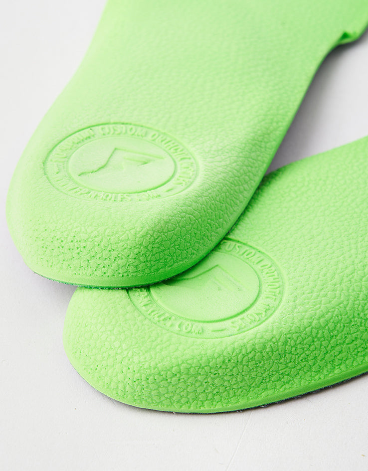 Footprint Gamechangers Elite Low 3-5mm Custom Orthotic Insoles - Black/Lime