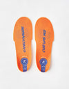 Footprint Gamechangers Elite Sports Gel Mid 5-7mm Custom Orthotic Insoles - Orange/Blue