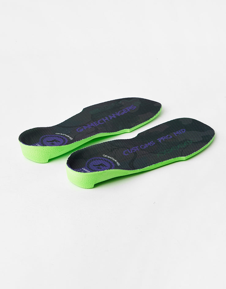 Footprint Gamechangers Elite Quantum Heel Mid 5-7mm Custom Orthotic Insoles - Black/Red