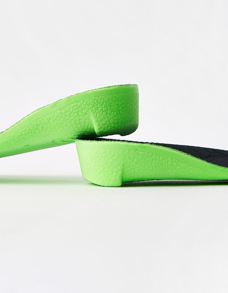 Footprint Gamechangers Elite Quantum Heel Mid 5-7mm Custom Orthotic Insoles - Black/Red