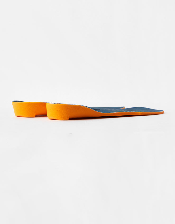 Footprint Gamechangers Elite Quantum Heel Sports Gel Mid 5-7mm Custom Orthotic Insoles - Grey/Black/White