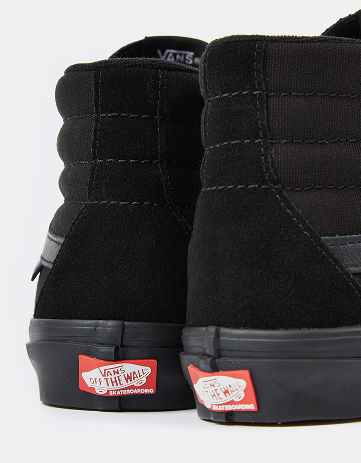 Vans Skate Sk8-Hi Shoes - Black/Black
