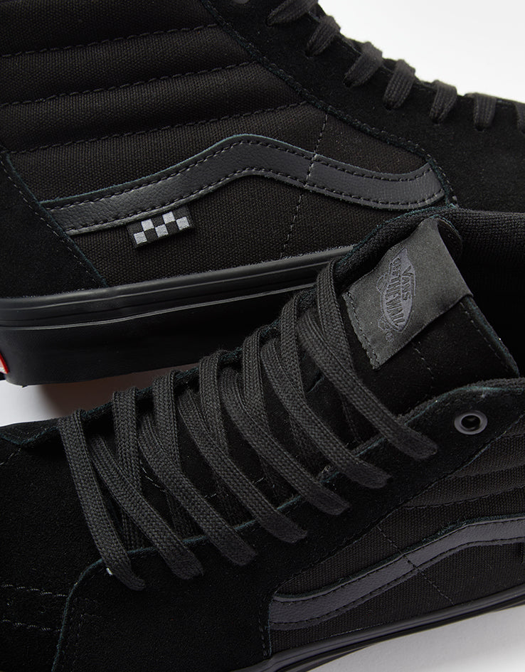 Vans Skate Sk8-Hi Shoes - Black/Black