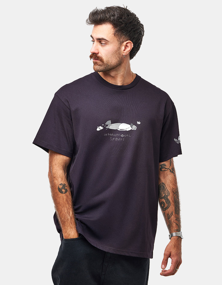 adidas x Henry Jones Defeat T-Shirt - Aurora Black