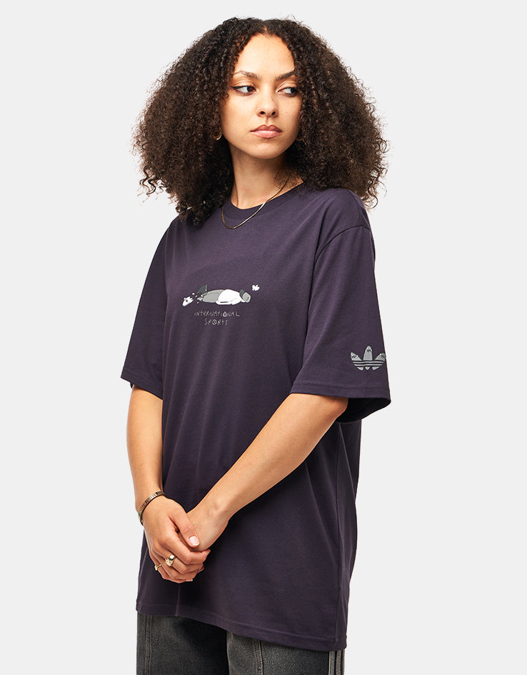 adidas x Henry Jones Defeat T-Shirt - Aurora Black