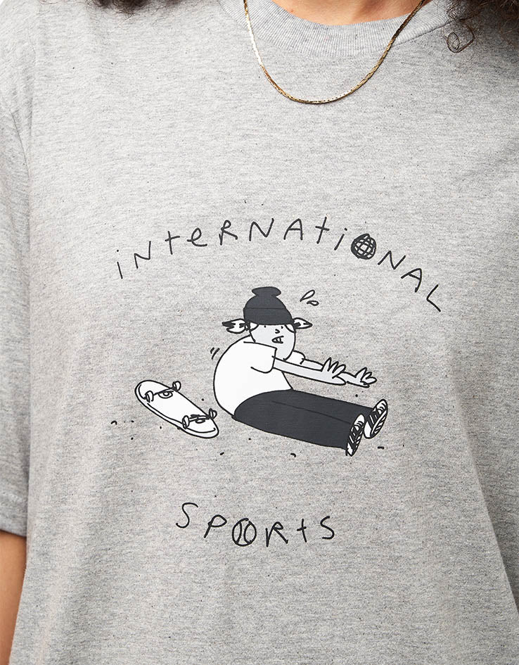 adidas x Henry Jones Stretch T-Shirt - Medium Grey Heather