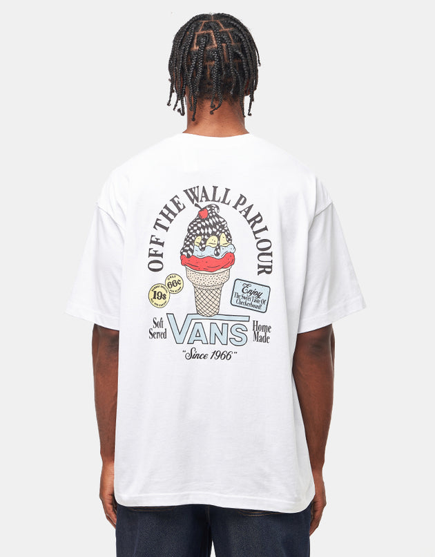 Vans Checkscoop T-Shirt - White