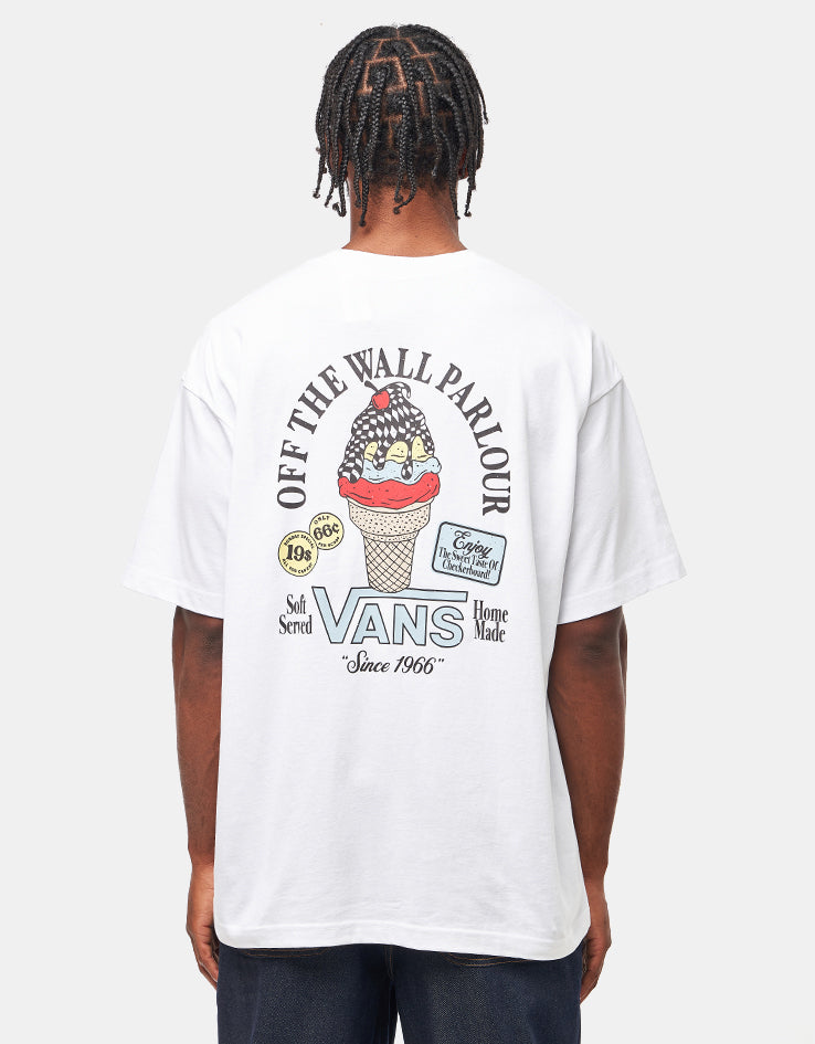 Vans Checkscoop T-Shirt - White