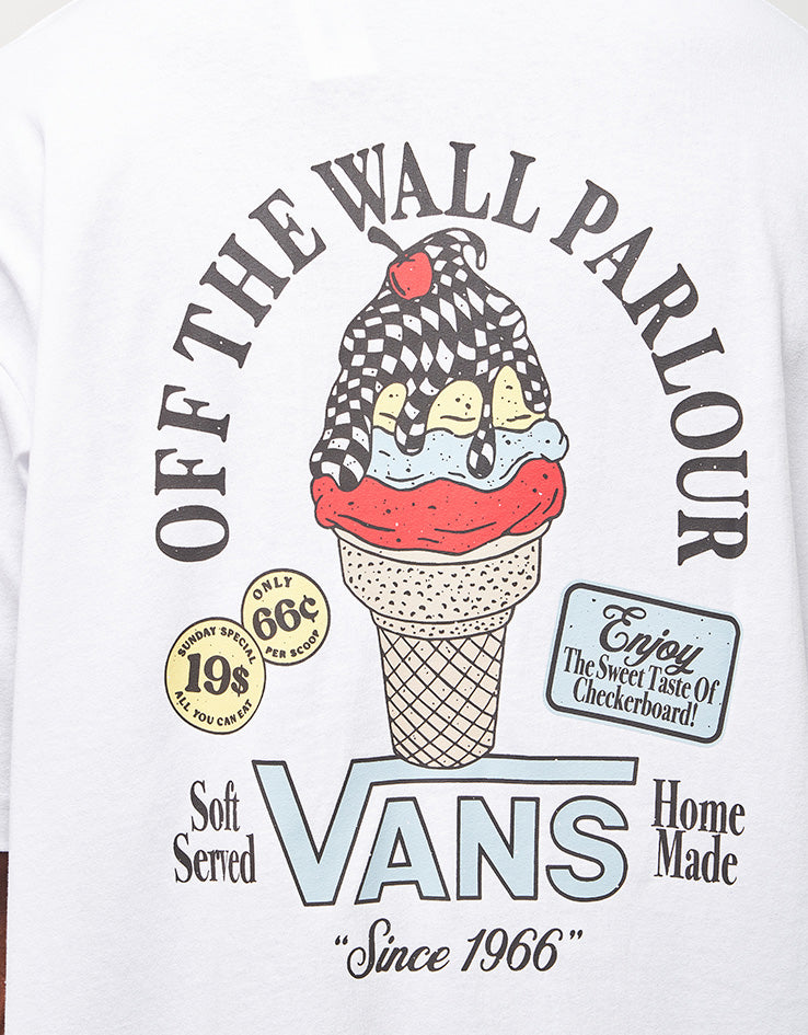 Vans Checkscoop T-Shirt - White