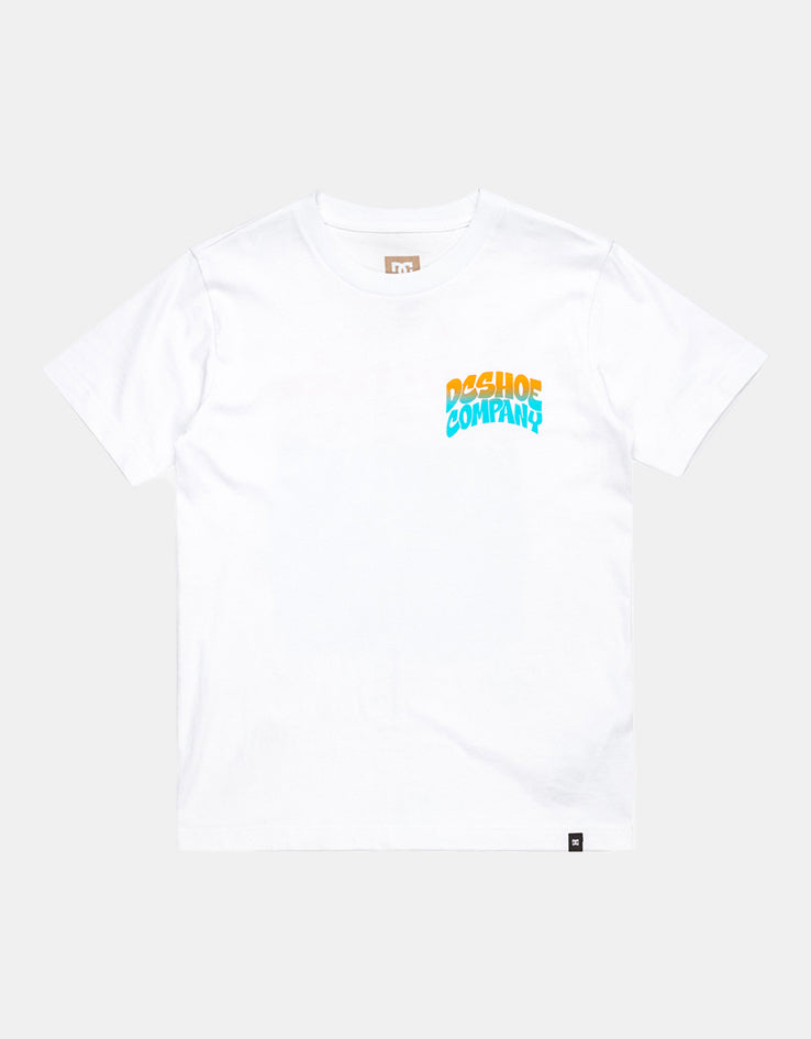 DC Hot Box Kids T-Shirt - White