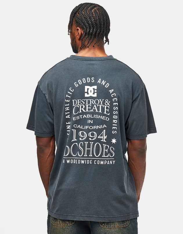 DC Line Up T-Shirt - Black Acid