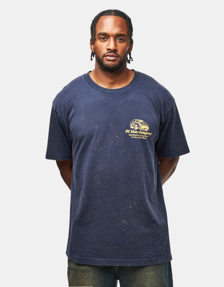 DC Fix Up T-Shirt - Dress Blues Rain Wash