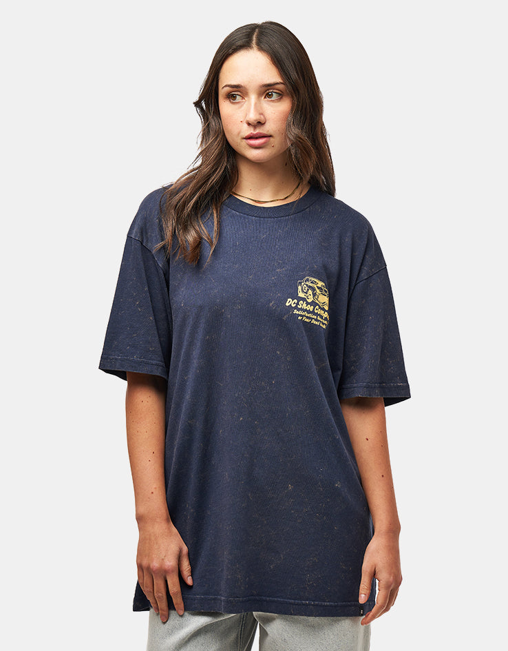 DC Fix Up T-Shirt - Dress Blues Rain Wash
