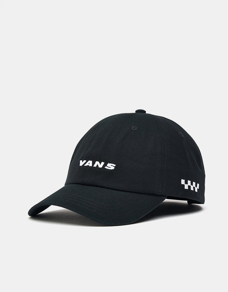 Vans Check Side Curved Bill Jockey Cap - Black
