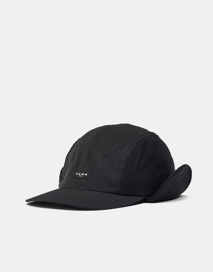 Vans 66 Earflap Tall Camper Cap - Black