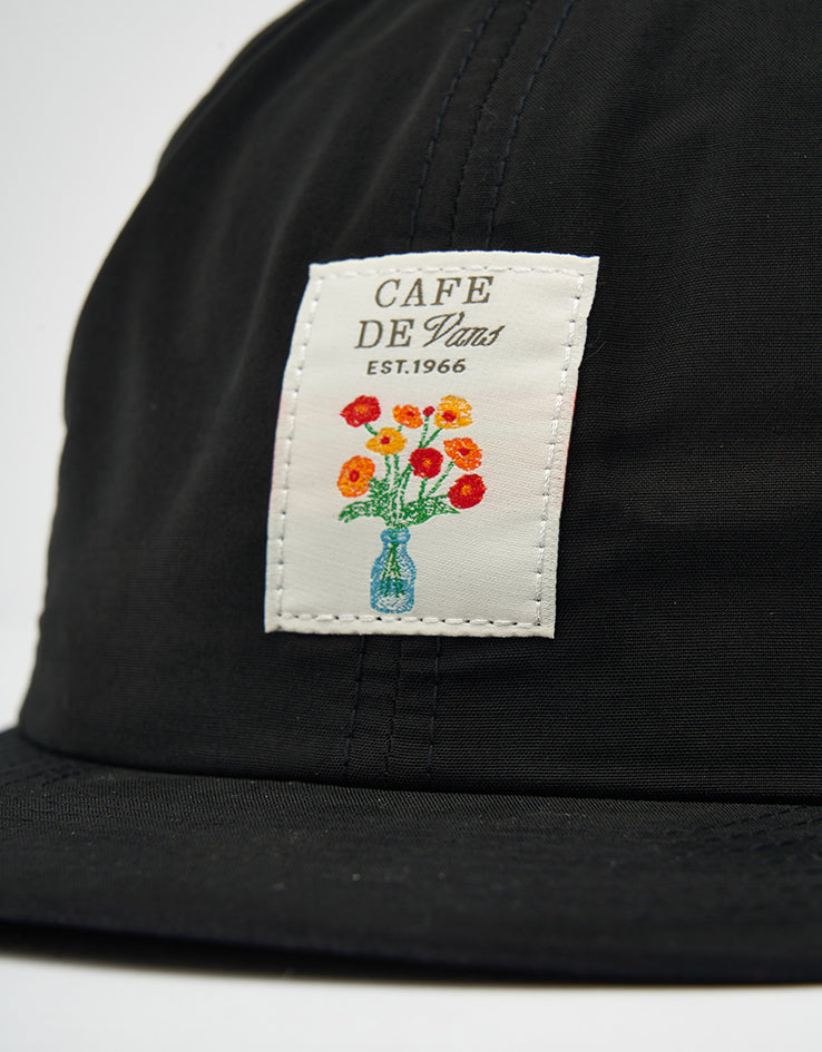Vans Cafe Vans Jockey Cap - Black