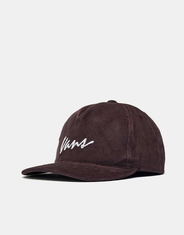 Vans Classic Script Snapback Cap - Dark Port