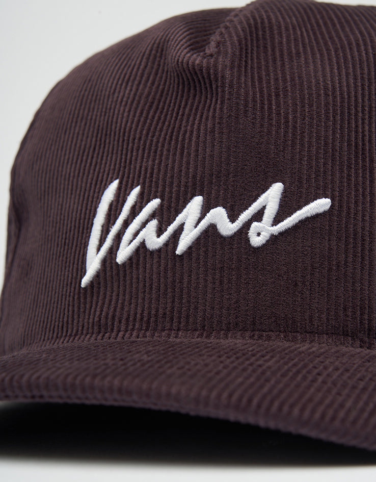 Vans Classic Script Snapback Cap - Dark Port
