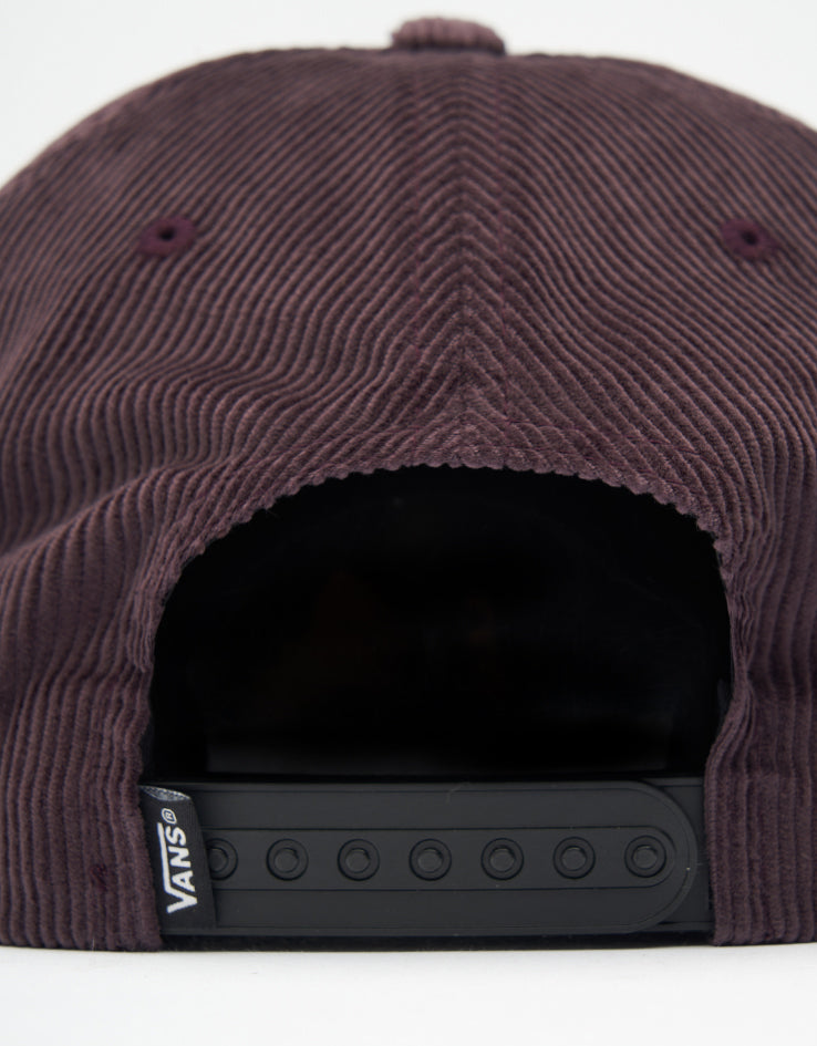 Vans Classic Script Snapback Cap - Dark Port