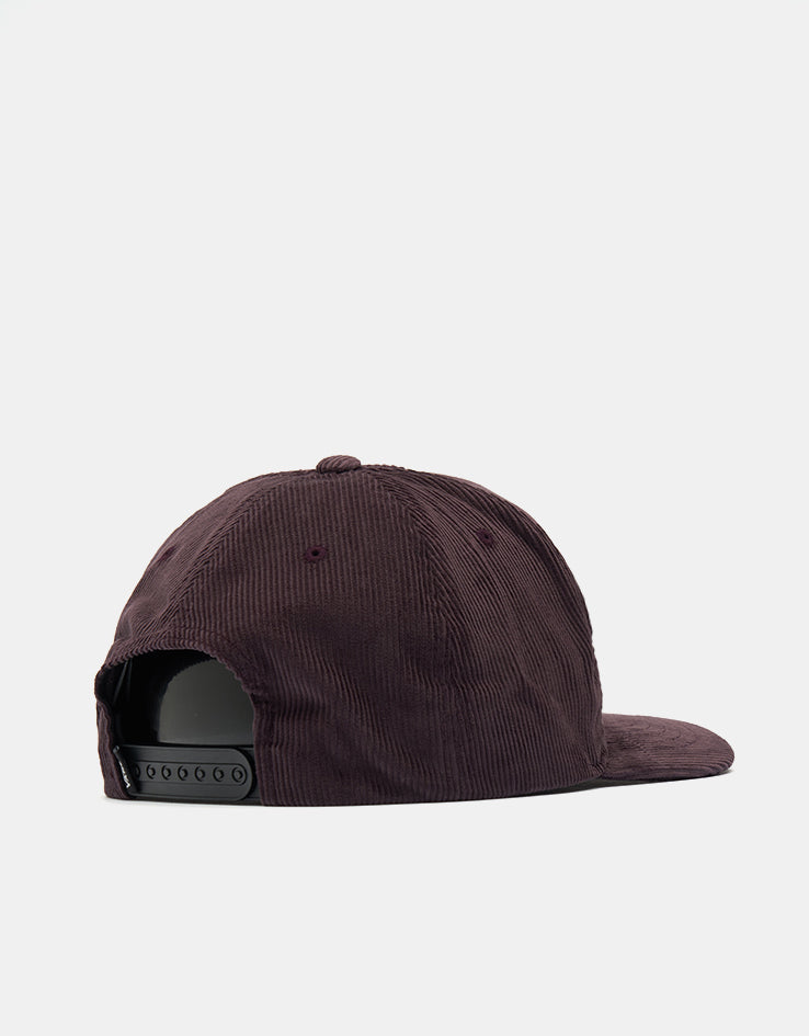 Vans Classic Script Snapback Cap - Dark Port