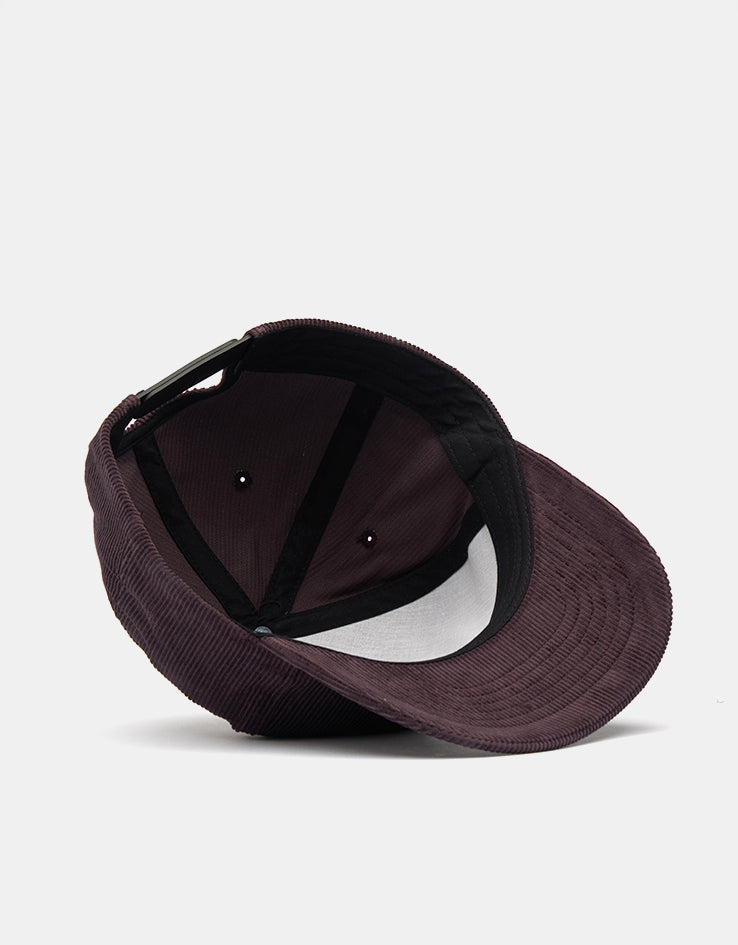 Vans Classic Script Snapback Cap - Dark Port