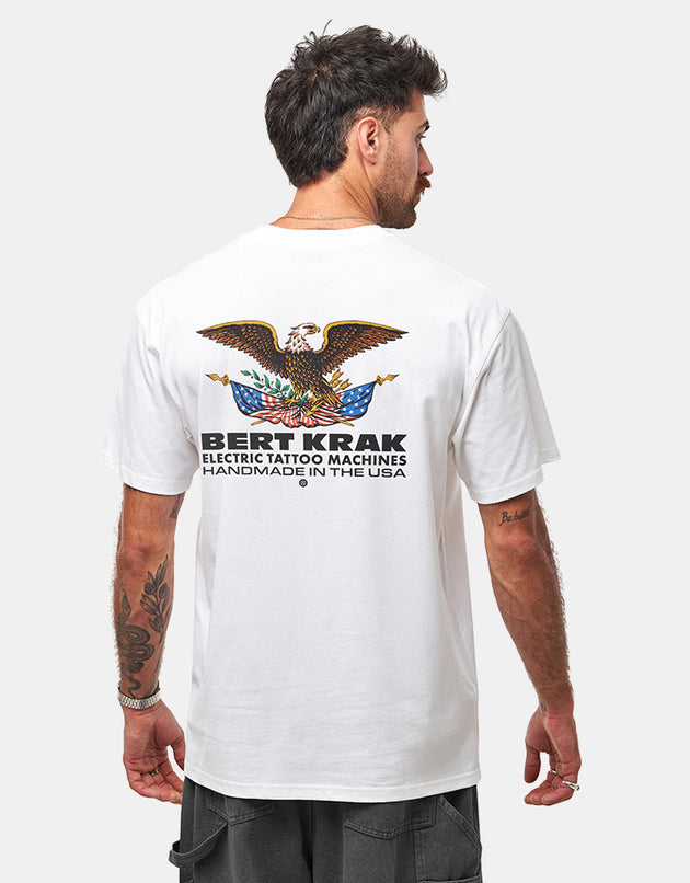 Stance x Bert Krak Handmade T-Shirt - White