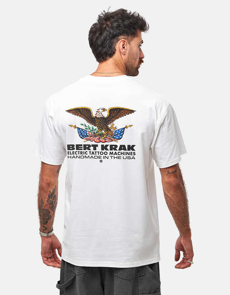 Stance x Bert Krak Handmade T-Shirt - White