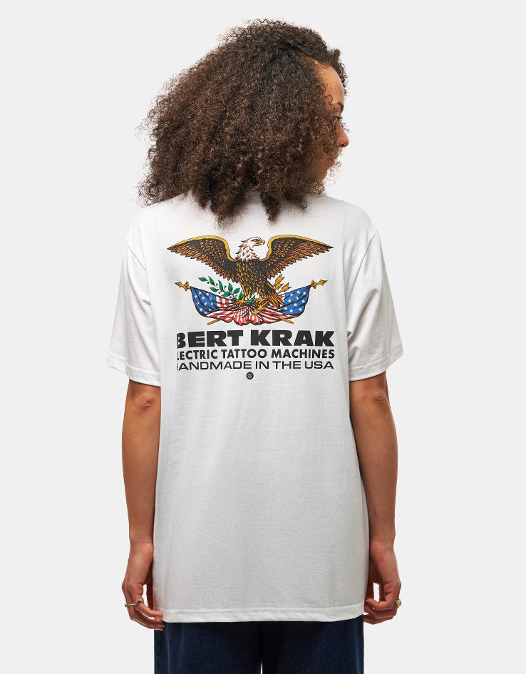 Stance x Bert Krak Handmade T-Shirt - White