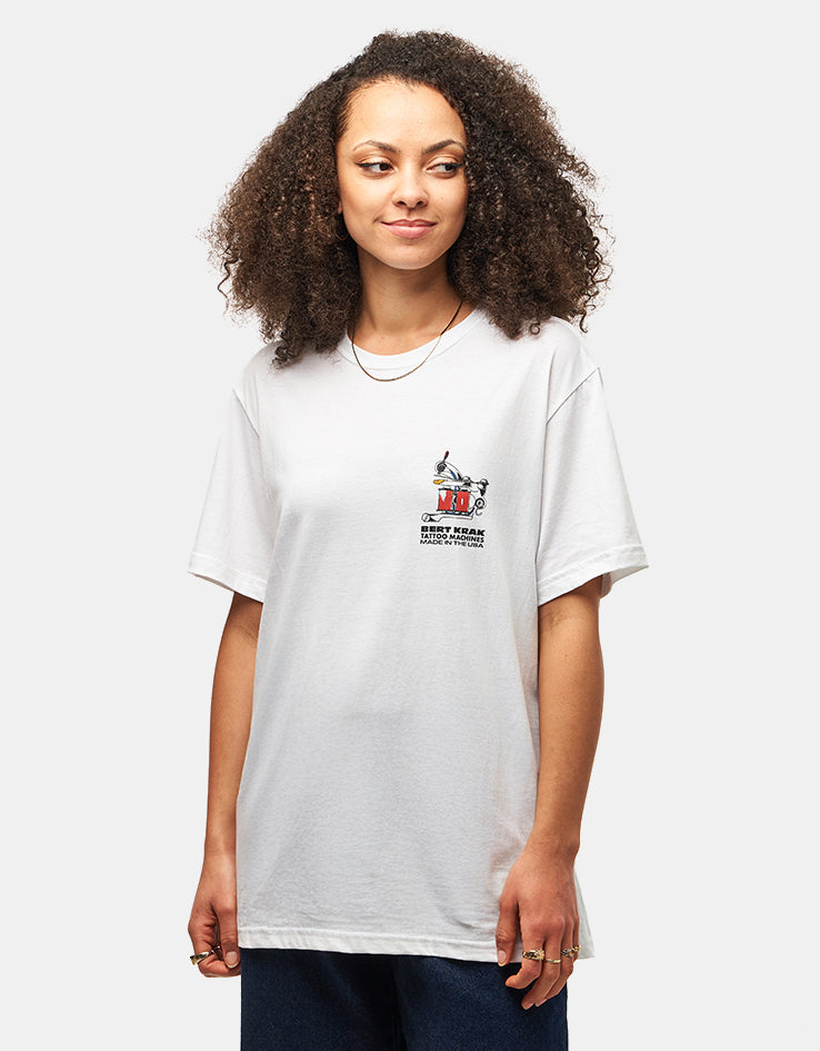 Stance x Bert Krak Handmade T-Shirt - White