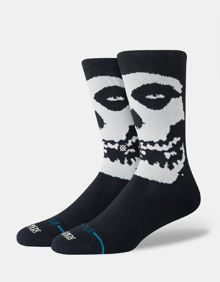 Stance x Misfits Beware Crew Socks - Black