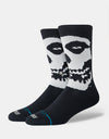 Stance x Misfits Beware Crew Socks - Black