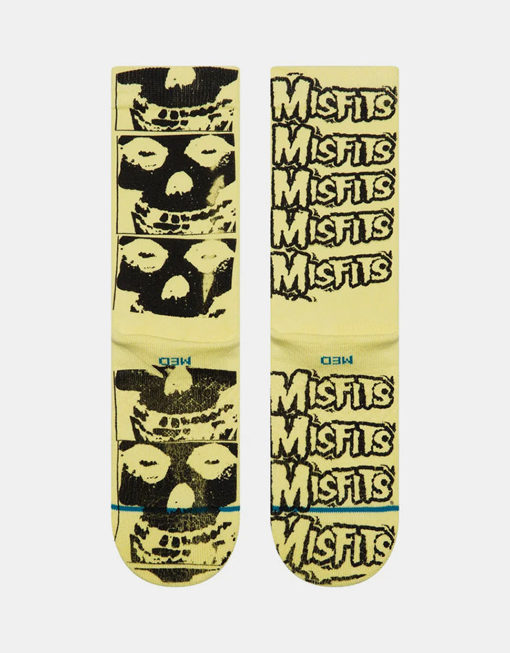 Stance x Misfits Collection Crew Socks - Melon